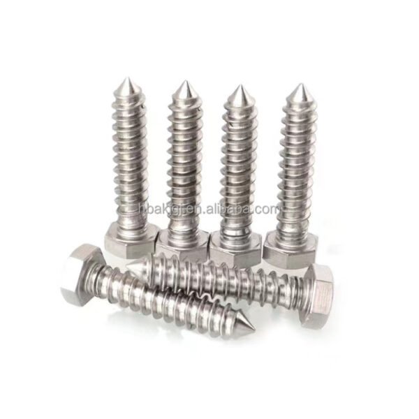 Customizable M8 M10 M12 Stainless Steel Galvanized Full-Thread Hexagon Screws Titanium Material Cap Head Style Inch M3 M5