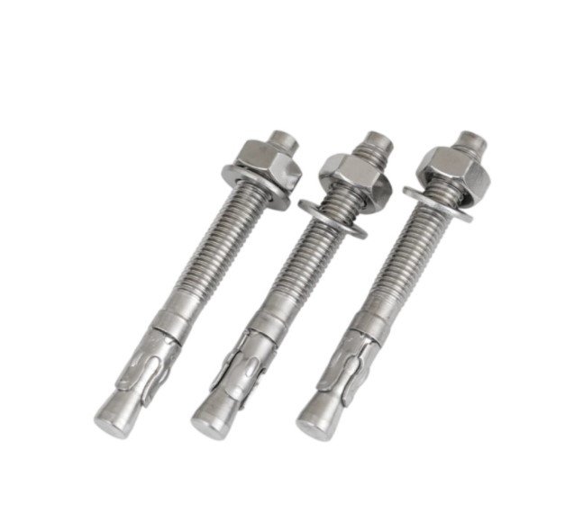 China's High Quality Carbon Steel M8  Wedge Anchors Through Bolt With Reasonable Price