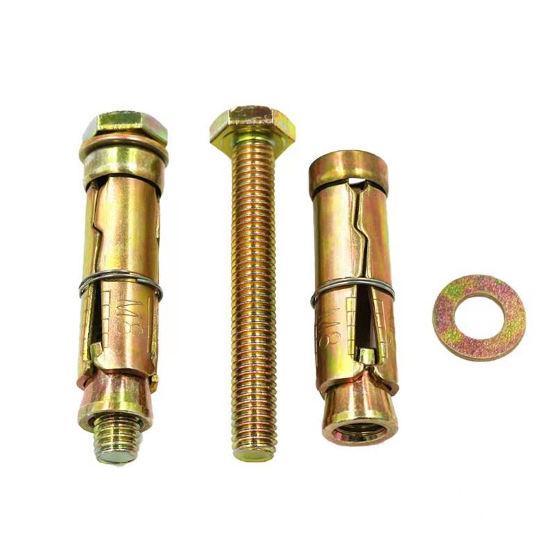 M6 M8 M10 M12 Stainless Steel Tam Anchor Galvanized Four-Piece Set Concrete Wall Expansion Anchor System Inch Measurement