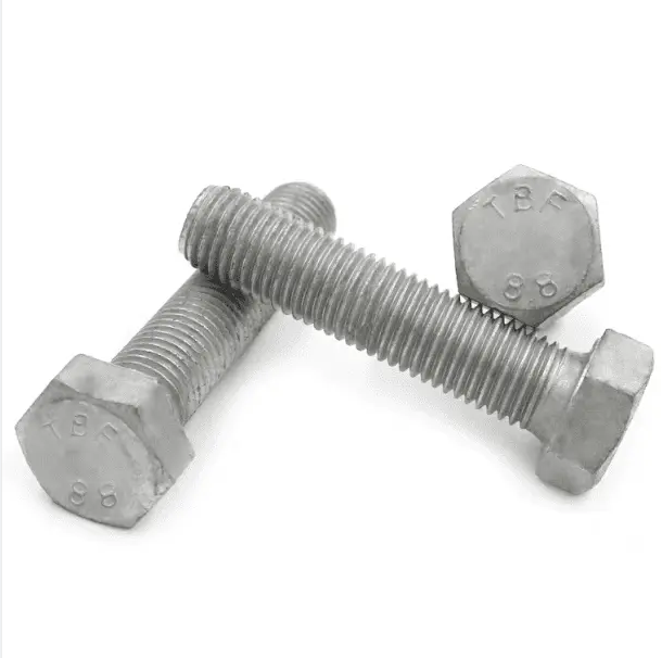 High Quality A4-70 DIN933 Hexagon Bolts Stainless Steel 304/316 Hex Bolt in China Coarse Thread Bolts