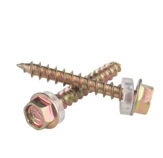 Wholesale M4.5/5.3/6.5 Steel Structure Self-Drilling Screws Hex Cap Cap Head Roofing Available 40mm 50mm Customizable Plating